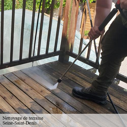 Nettoyage Habitat, spécialiste du lavage haute pression pour terrasses dans le 93
