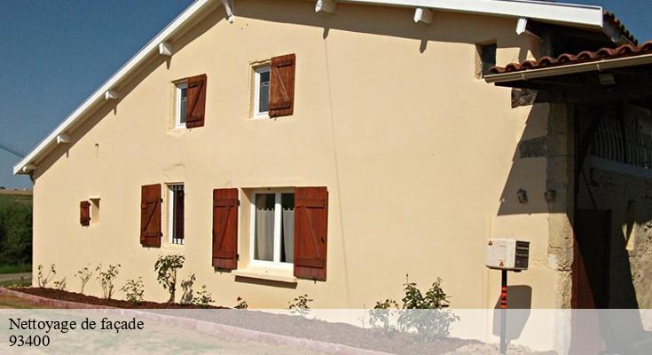Bénéficiez d'un nettoyage de façade professionnel à 93400