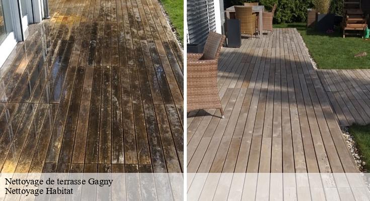 Redonnez de l'éclat à votre terrasse avec le nettoyage professionnel à Gagny 93220 par Nettoyage Habitat