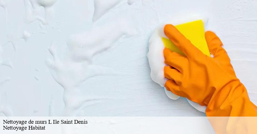 Nettoyage de murs : faites appel à Nettoyage Habitat à L Ile Saint Denis 93450 pour des résultats éclatants